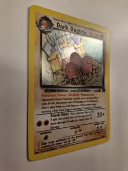 Dark Dugtrio 6/82 Holo Rare Team Rocket Pokemon Card 1999 WOTC LP/NM - Image 2