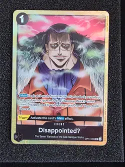 DisappointedU OP (Premium Card Collection Best Selection Vol. 6-) OP14-099 ENG - Image 1