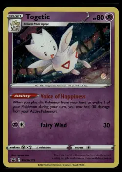SWSH: Sword & Shield Promo Cards #SWSH276 Togetic - Image 1