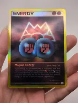 Pokemon Card - Magma Energy Team Magma vs Team Aqua 87/95 Uncommon - Image 1