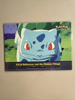 Bulbasaur And The Hidden Village #EP10 Pokemon Topps Series 2 Card - Image 1