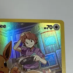 Eevee TG11/TG30 Holo Full Art Brilliant Stars Trainer Gallery Pokemon Card NM - Image 5