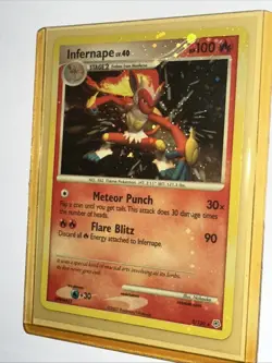 Infernape 5/130 Diamond and Pearl Holo Rare Pokemon Card - Image 2