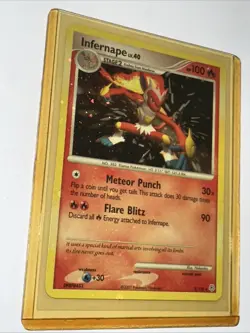 Infernape 5/130 Diamond and Pearl Holo Rare Pokemon Card - Image 3