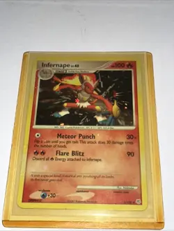 Infernape 5/130 Diamond and Pearl Holo Rare Pokemon Card - Image 4