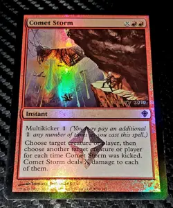 Magic MTG Prerelease Cards Comet Storm #76/145 Promo Foil TCG CCG Worldwake - Image 1