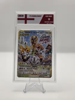 Custom Pikachu & Charizard GX World Cup 2026 Holographic Pokemon Style Card ⚽🔥 - Image 1