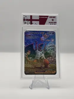 Custom Charizard EX England World Cup 2026 Holographic Pokemon Style Card 🔥⚽ - Image 1
