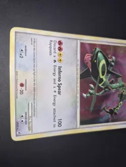 Pokemon Card Rayquaza 20/95 Call of Legends Holo LP - Image 2