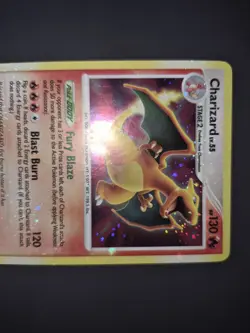 Pokemon TCG Charizard 🔥 LV. 55 Holo Card 3/132 Secret Wonders Series LP - Image 3