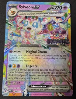 Pokemon Sylveon ex - (Prismatic Evolutions Stamp) Promo Miscellaneous Cards & Pr - Image 1