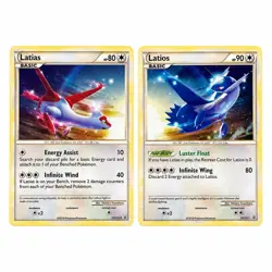 Pokemon Latias HGSS10 & Latios HGSS11 Holo Promo Eon Duo Card Lot NM 2010 - Image 1
