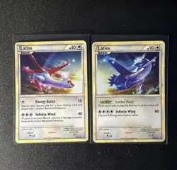 Pokemon Latias HGSS10 & Latios HGSS11 Holo Promo Eon Duo Card Lot NM 2010 - Image 2