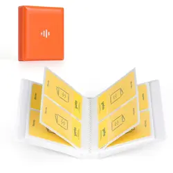 Card Case with 40 Pockets Compatible with YOTO PU/PVC Waterproof Card Binder Y - Image 1