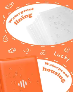 Card Case with 40 Pockets Compatible with YOTO PU/PVC Waterproof Card Binder Y - Image 4
