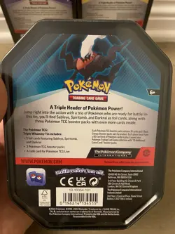 Pokemon TCG: Triple Whammy Tins Lot Of 3 Complete Set New Factory Sealed - Image 4
