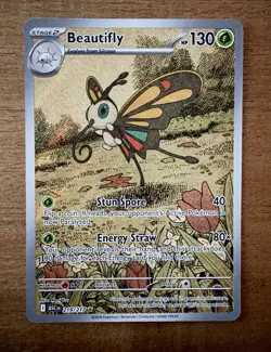 Beautifly 219/217 Ascended Heroes English Pokemon Card Illustration Rare NM - Image 1