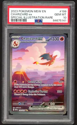 Pokemon Card - PSA 10 Charizard EX 199/165 - 151 SIR - GEM MT - Image 1