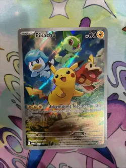 Pikachu 027 Sv: Scarlet & Violet Promo Cards Holo - Image 1