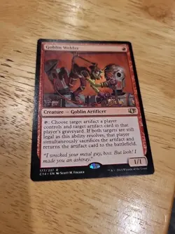 NM - Goblin Welder - 177 - Commander 2014 - Image 1