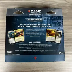FORCES OF THE IMPERIUM WARHAMMER 40K 40,000 COMMANDER DECK MAGIC THE GATHERING - Image 3
