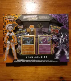 Champion's Path Pin Collection Pokemon TCG: Stow-On-Side Gengar Promo SWSH052 - Image 1