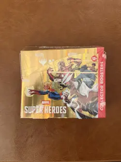 Marvel Super Heroes - Magic: The Gathering Collector Booster Box [New, Sealed] - Image 1