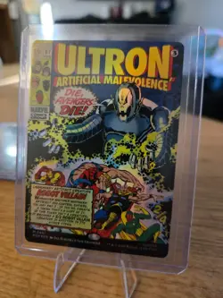 MTG Ultron Artificial Malevolence Foil Mythic Rare Marvel Super Heroes M0401 NM - Image 1