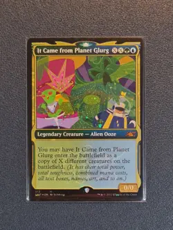 MTG It Came from Planet Glurg - Showcase Foil - Unfinity - UNF - Near Mint+ - Image 1
