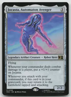 Jocasta, Automaton Avenger 108 Commander: Marvel Super Heroes Magic: NM - Image 1