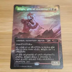 Mogis, God of Slaughter, Foil, Secret Lair, Magic MTG NM See Pics 002 - Image 1