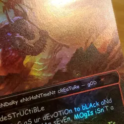 Mogis, God of Slaughter, Foil, Secret Lair, Magic MTG NM See Pics 002 - Image 3