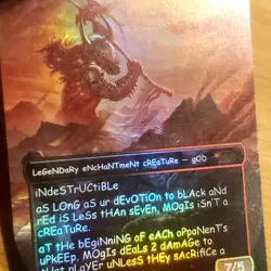 Mogis, God of Slaughter, Foil, Secret Lair, Magic MTG NM See Pics 002 - Image 4