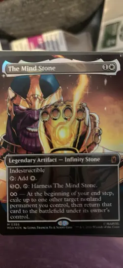 The Mind Stone (Borderless) Marvel Super Heroes Foil - Image 2