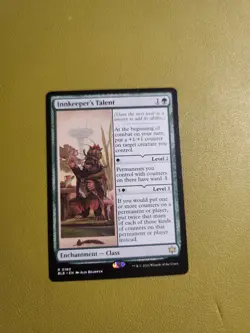 Magic The Gathering MTG INNKEEPER'S TALENT Bloomburrow NM Near Mint - Image 1