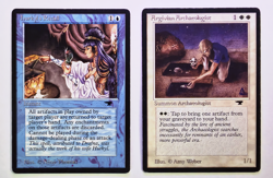 MTG Antiquities Lot Argivian Archaeologist & Hurkyl’s Recall 1994 English - Image 1
