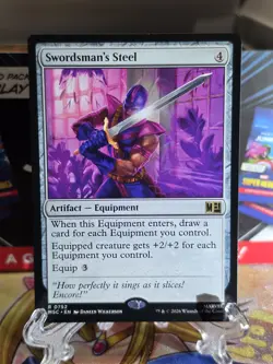 MTG Swordsman’s Steel MSC 0752 R NM Regular - Image 1
