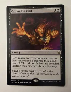 Call to the Void #118 (NM) Baldur's Gate CLB Magic MTG - Image 1