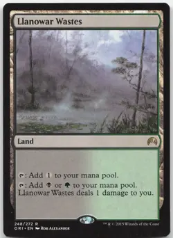 Llanowar Wastes - Magic Origins - Rare - Magic: The Gathering - Image 1