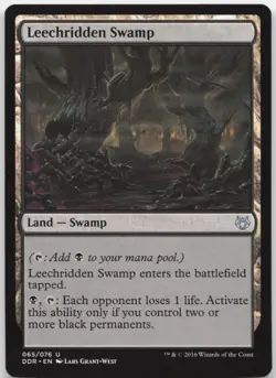Leechridden Swamp - Duel Decks: Nissa vs. Ob Nixilis - Magic: The Gathering - Image 1