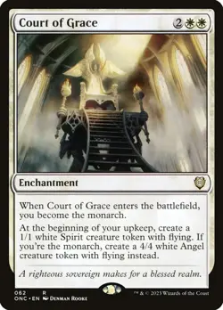 MTG - Court of Grace - Phyrexia: All Will Be One - X1 - (NM) - #J7654 - Image 1