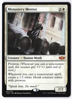 Monastery Mentor 125 Commander: Tarkir: Dragonstorm - Image 1