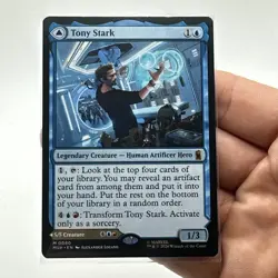 Tony Stark Marvel Super Heroes Regular MTG - Image 3