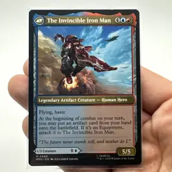 Tony Stark Marvel Super Heroes Regular MTG - Image 5