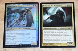 MTG 2x Legendary Ishai Ojutai Dragonspeaker (foil) & Nekusar the Mindrazer - Image 1