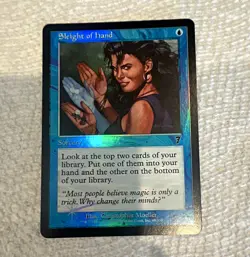 Magic: The Gathering Sleight of Hand 7th Ed Foil English #98/350 - Image 1