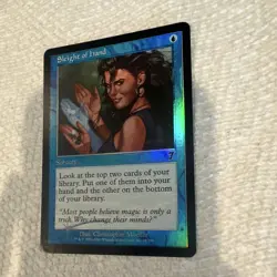 Magic: The Gathering Sleight of Hand 7th Ed Foil English #98/350 - Image 4
