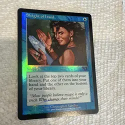 Magic: The Gathering Sleight of Hand 7th Ed Foil English #98/350 - Image 5