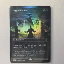 Cryptolith Rite - Foil Borderless - NM - Innistrad Remastered INR - MTG - Image 1
