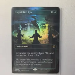 Cryptolith Rite - Foil Borderless - NM - Innistrad Remastered INR - MTG - Image 2